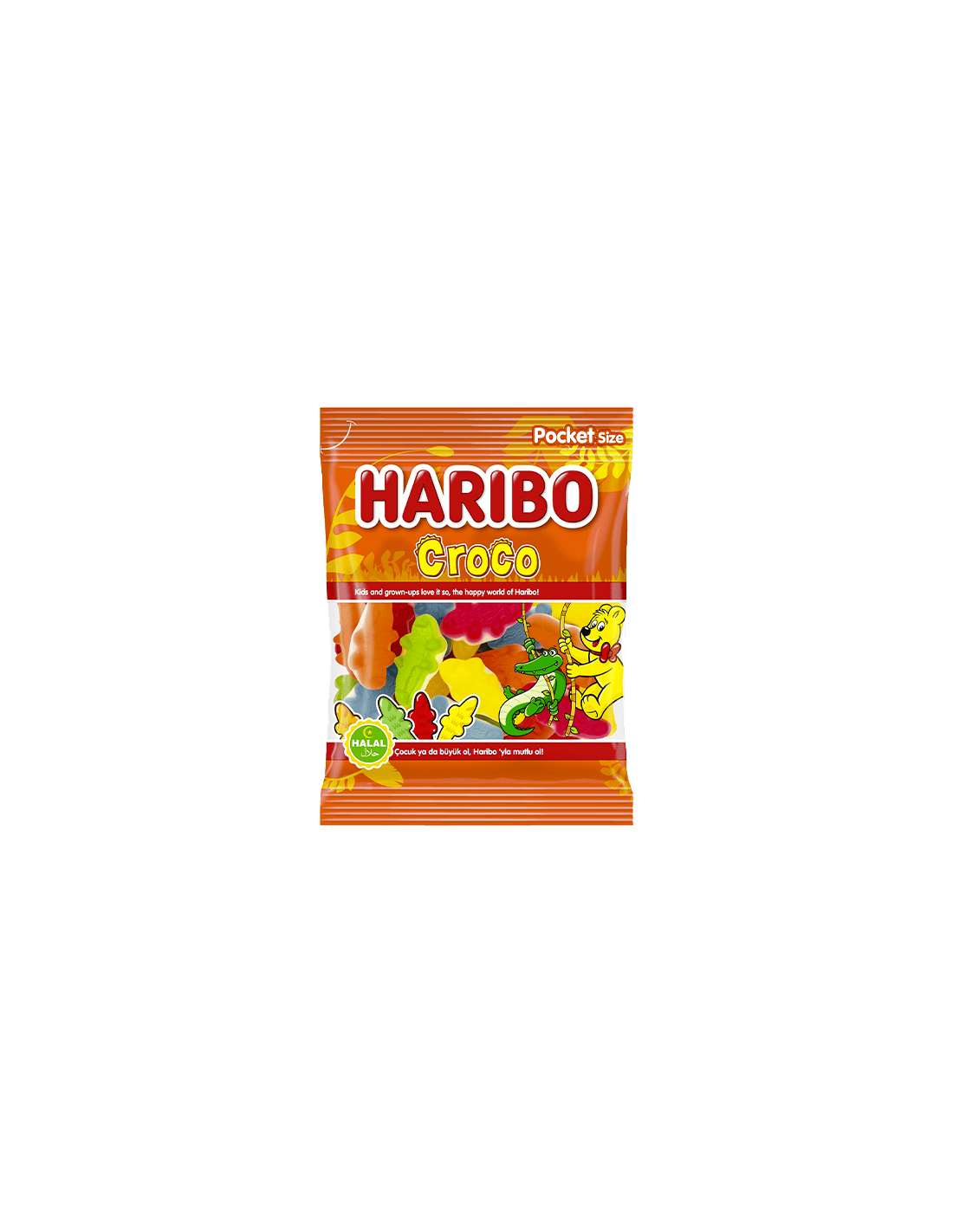 Haribo Croco Halal 100g - Distribución Mayorista