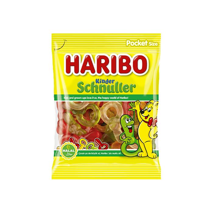 Haribo Kinder Schnuller Halal 100g - Distribución Mayorista