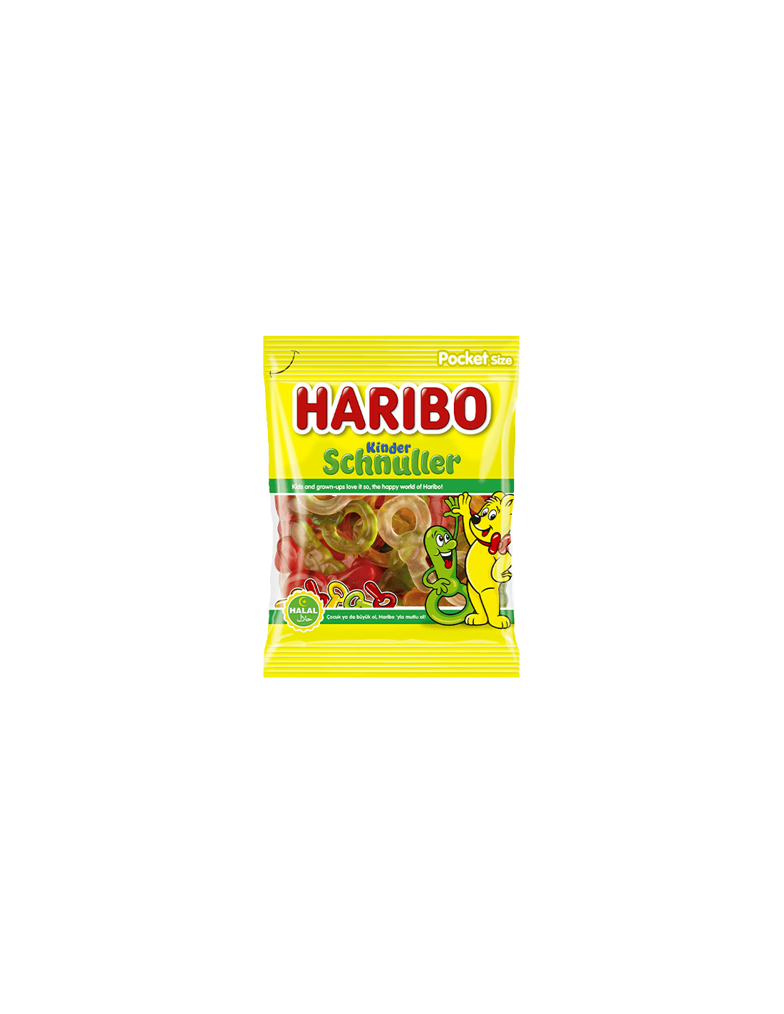 Haribo Kinder Schnuller Halal 100g - Distribución Mayorista