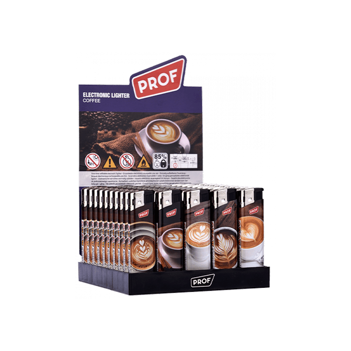 Isqueiro eletrónico Coffee | Distribución Mayorista