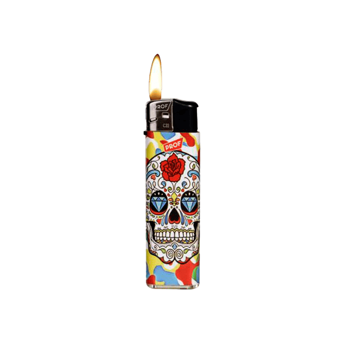 Briquet électronique Mexican Skulls | Distribución Mayorista