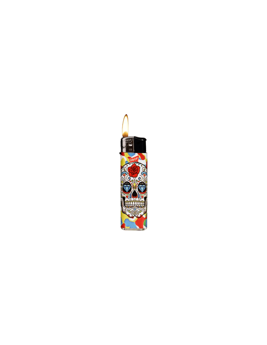 Electronic lighter Mexican Skulls | Distribución Mayorista