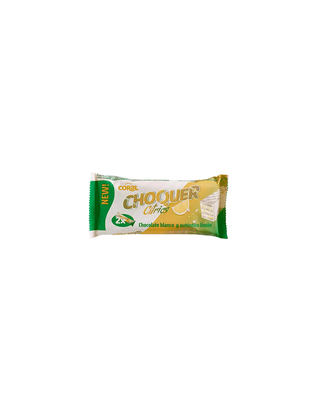 Choquer Lemon Coral 52 g 2 pcs | Distribución Mayorista
