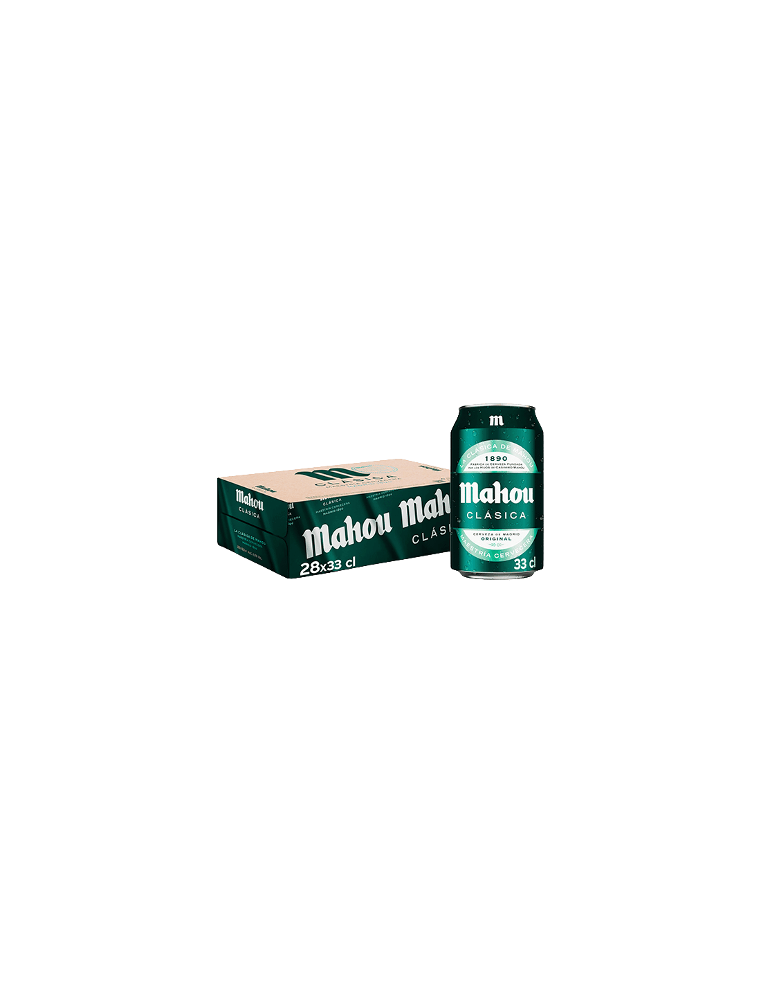 Mahou Bier 330ml 28 Stück | Distribución Mayorista