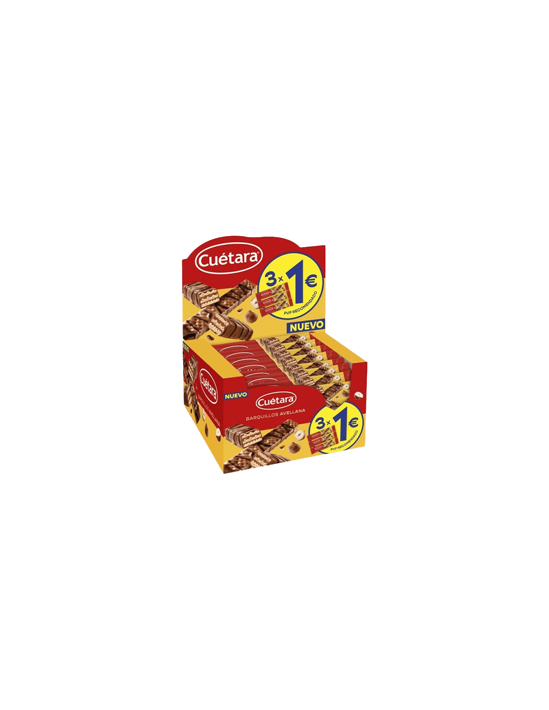 Cuétara Hazelnut Wafers | Distribución Mayorista