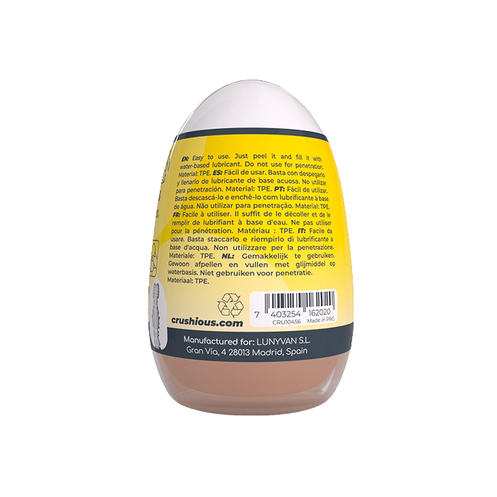 Masturbador Masculino Huevo Anal | Distribución Mayorista