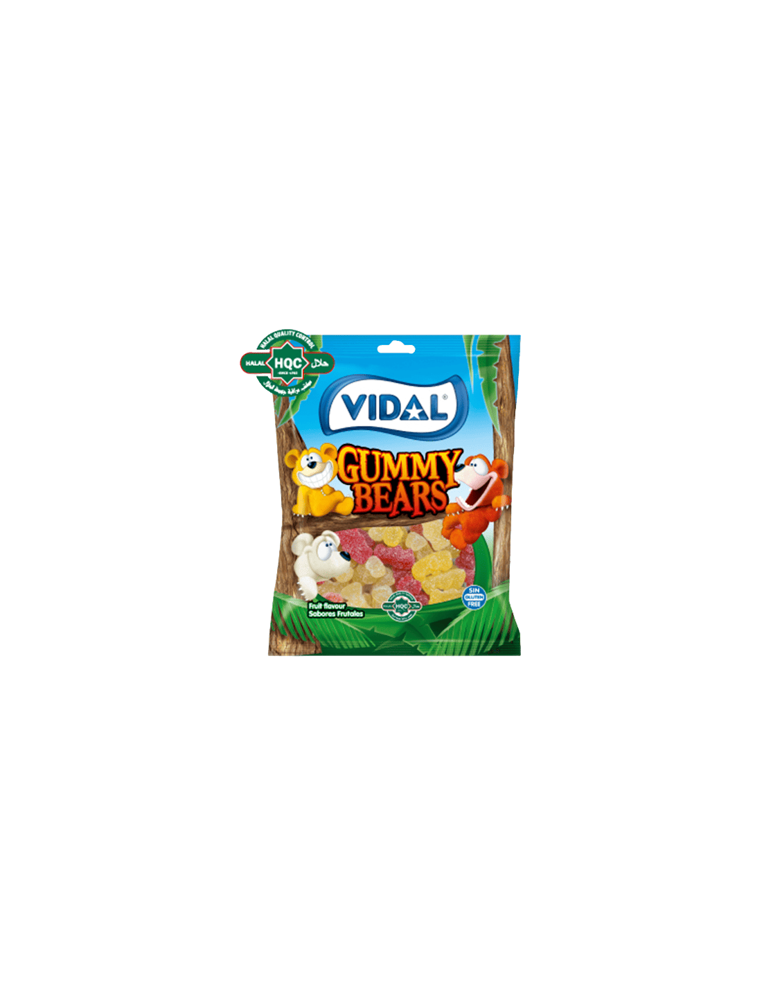 Halal gummibeertjes 90 g Vidal | Distribución Mayorista