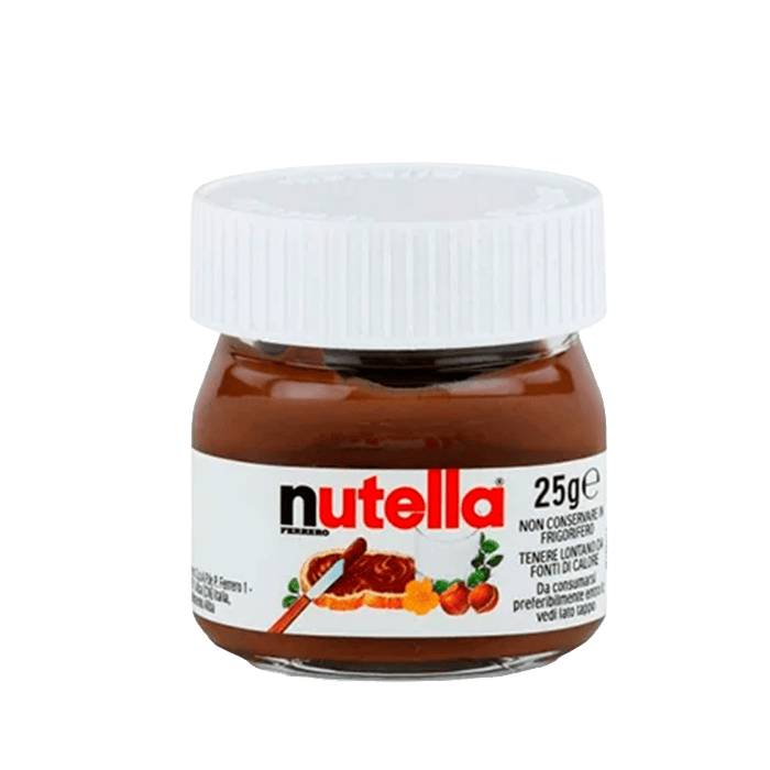 Nutella Glas 25 g | Distribución Mayorista