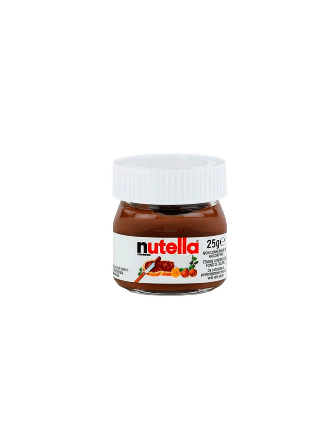 Nutella Glas 25 g | Distribución Mayorista