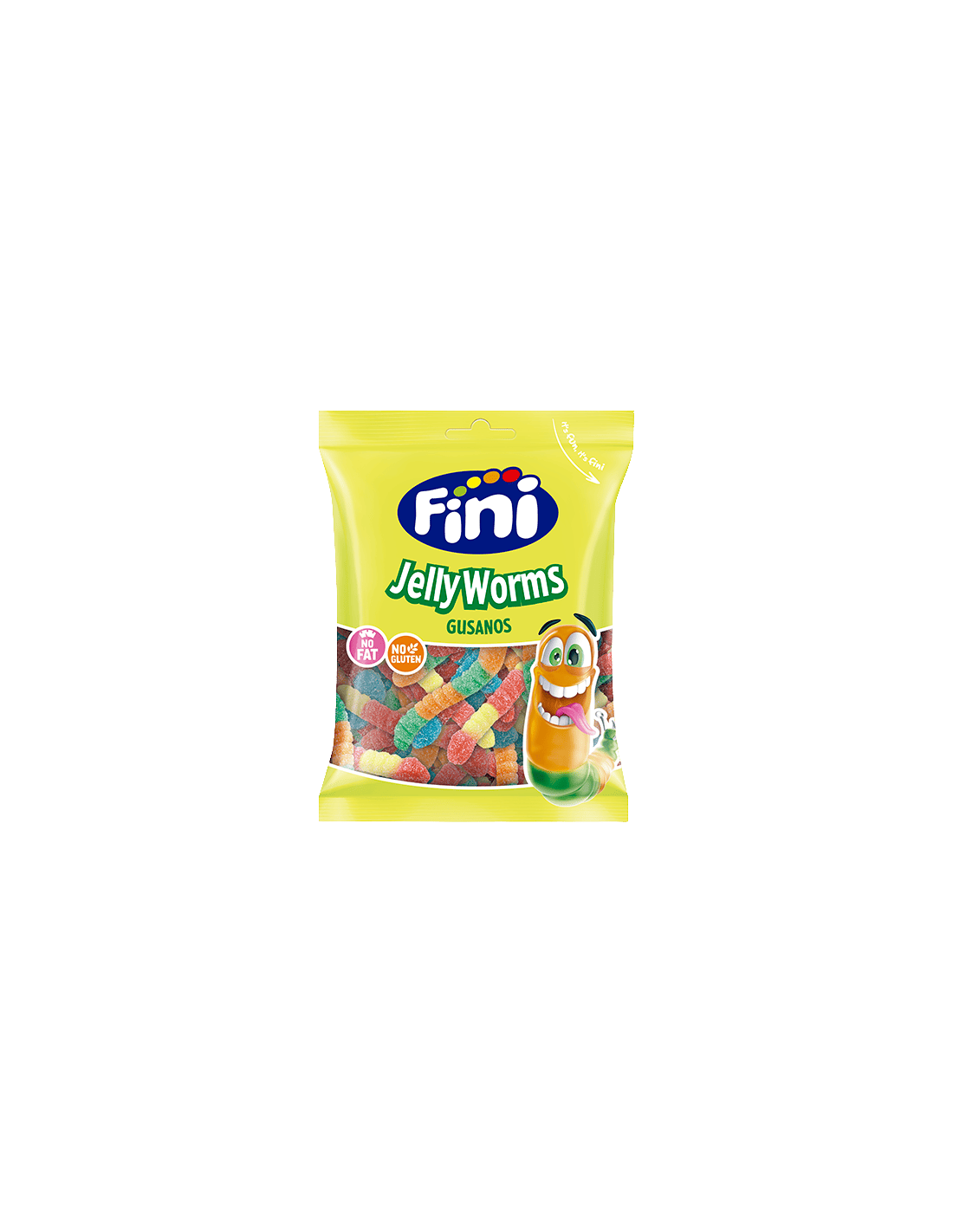 Gusanos cubiertos de azúcar 90 g Fini | Distribución Mayorista