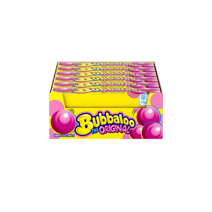 Chiclete Bubbaloo Original 37 g | Distribución Mayorista