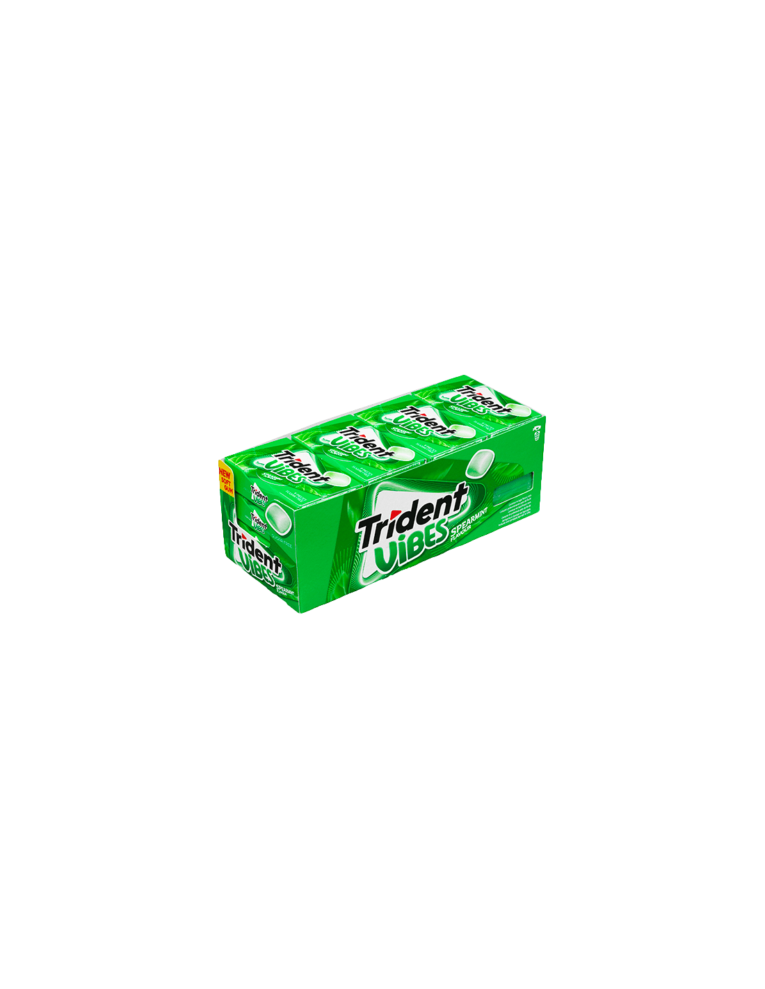 Trident Vibes Kauwgom Groene Munt 21 g | Distribución Mayorista