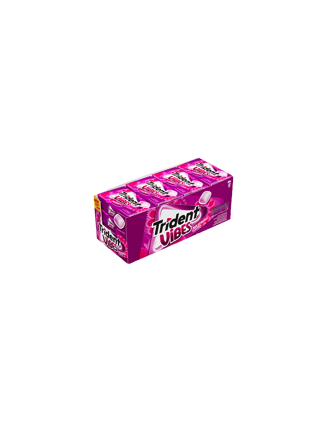 Trident Vibes Framboos Kauwgom 21 g | Distribución Mayorista