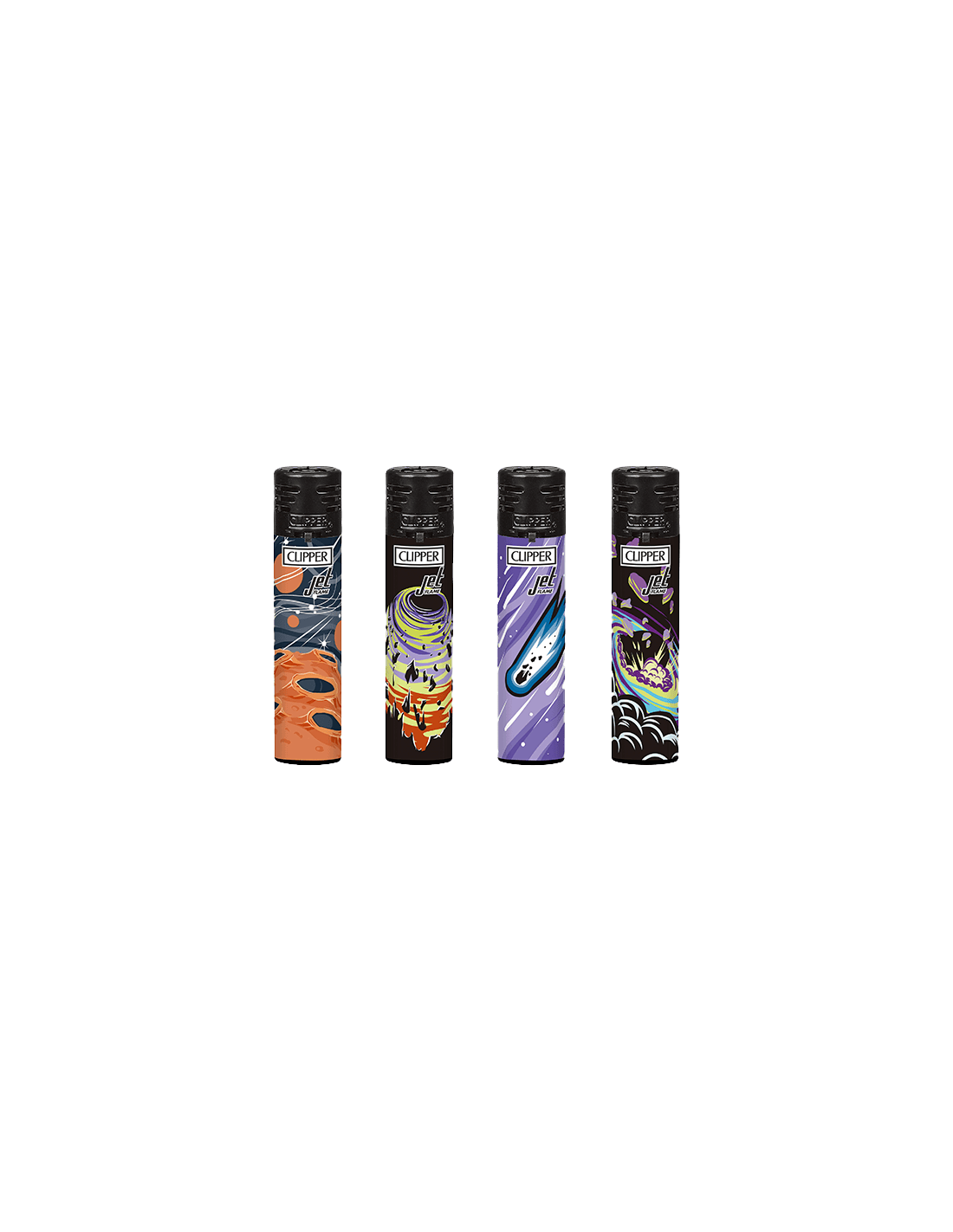 Jet Flame Clipper Lighter Model Assortment - Distribución Mayorista