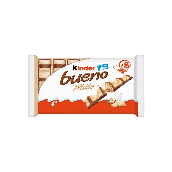 Kinder Bueno Blanc 39 g T8 | Distribucion Mayorista