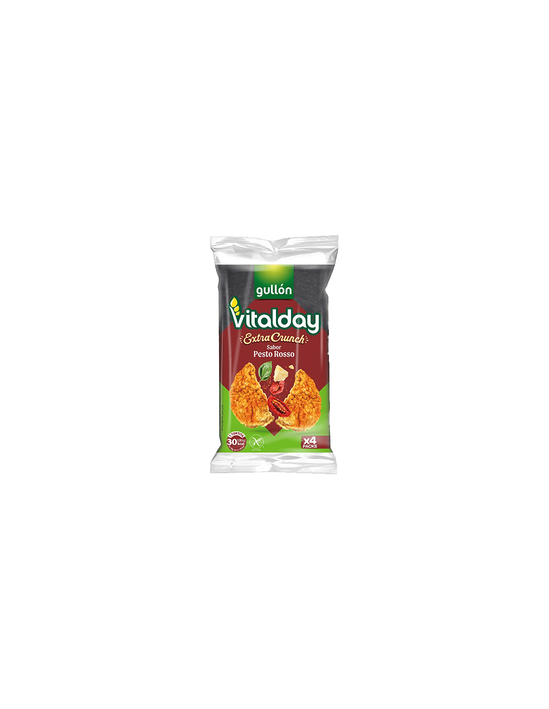 Vitalday Crunch Pesto Rosso 93 g Gullón | Distribucion Mayorista