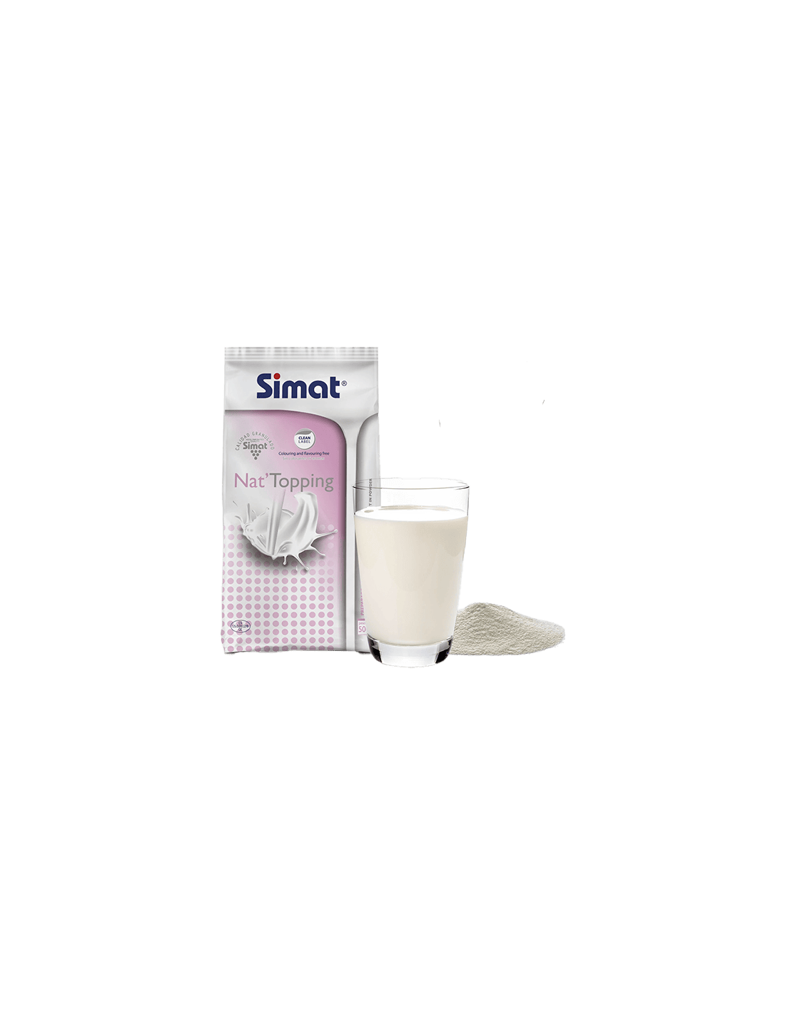 Leche Nat Topping 500g Simat-Distribución Mayorista