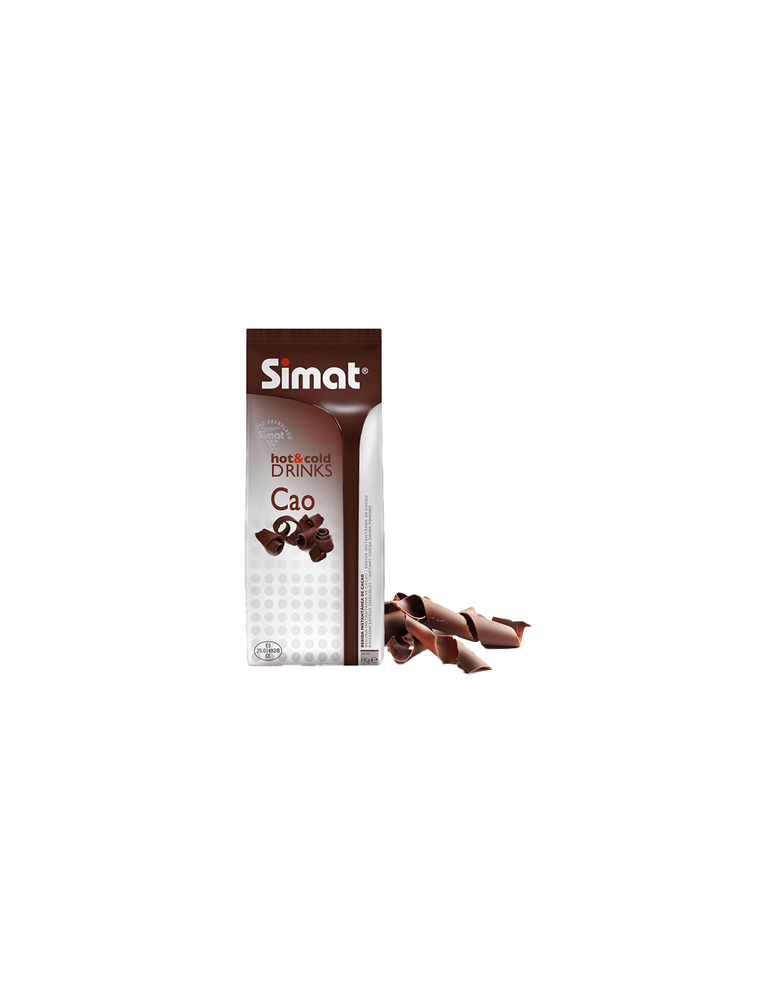 Chocolate Simat Cao 1kg-Distribución Mayorista