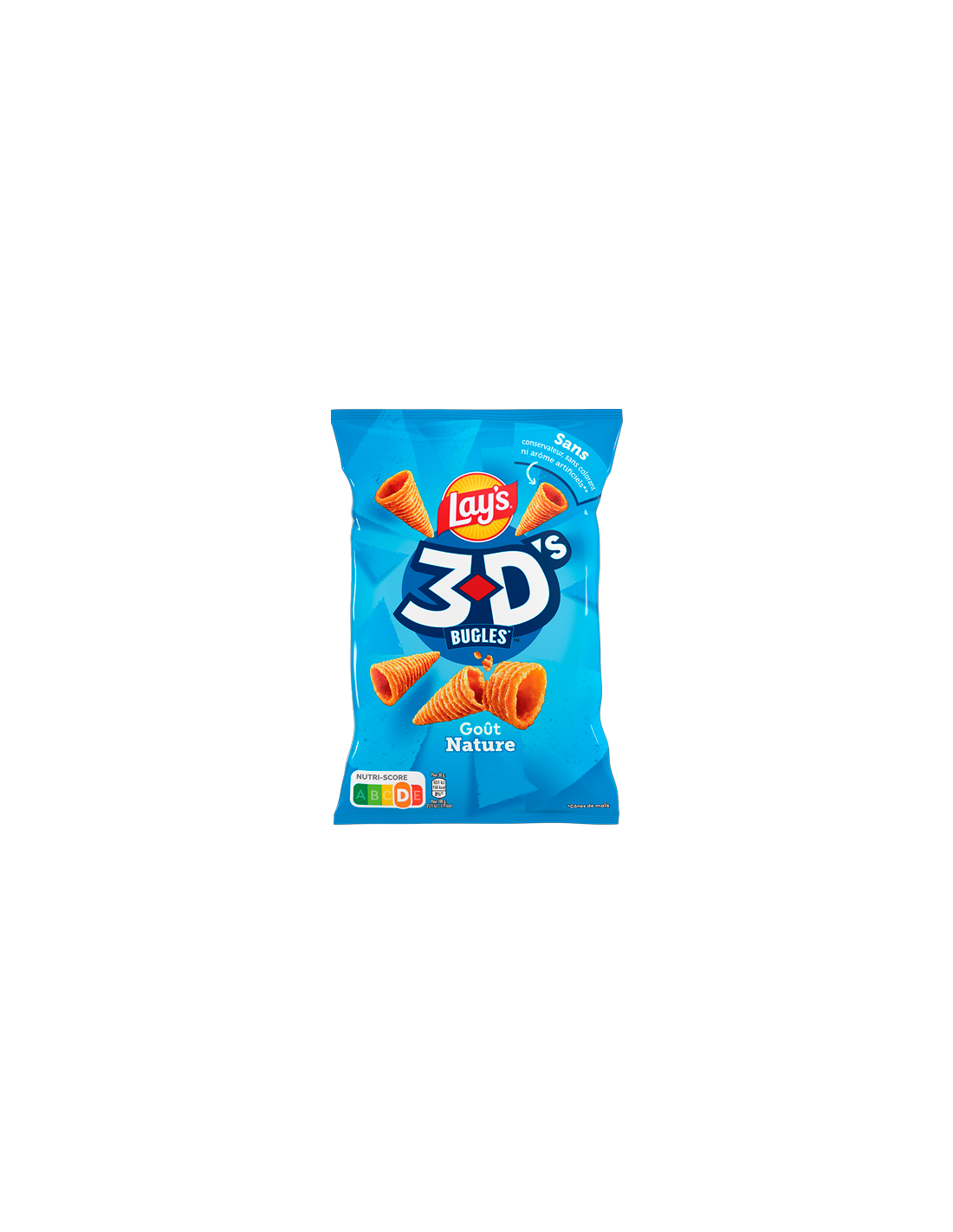 Lay's 3D's Bugles naturel 85 g | Distribucion Mayorista