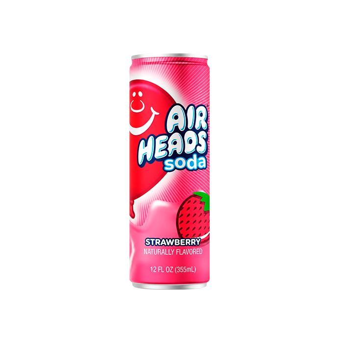 Airheads Soda Fragola 355 ml | Distribucion Mayorista