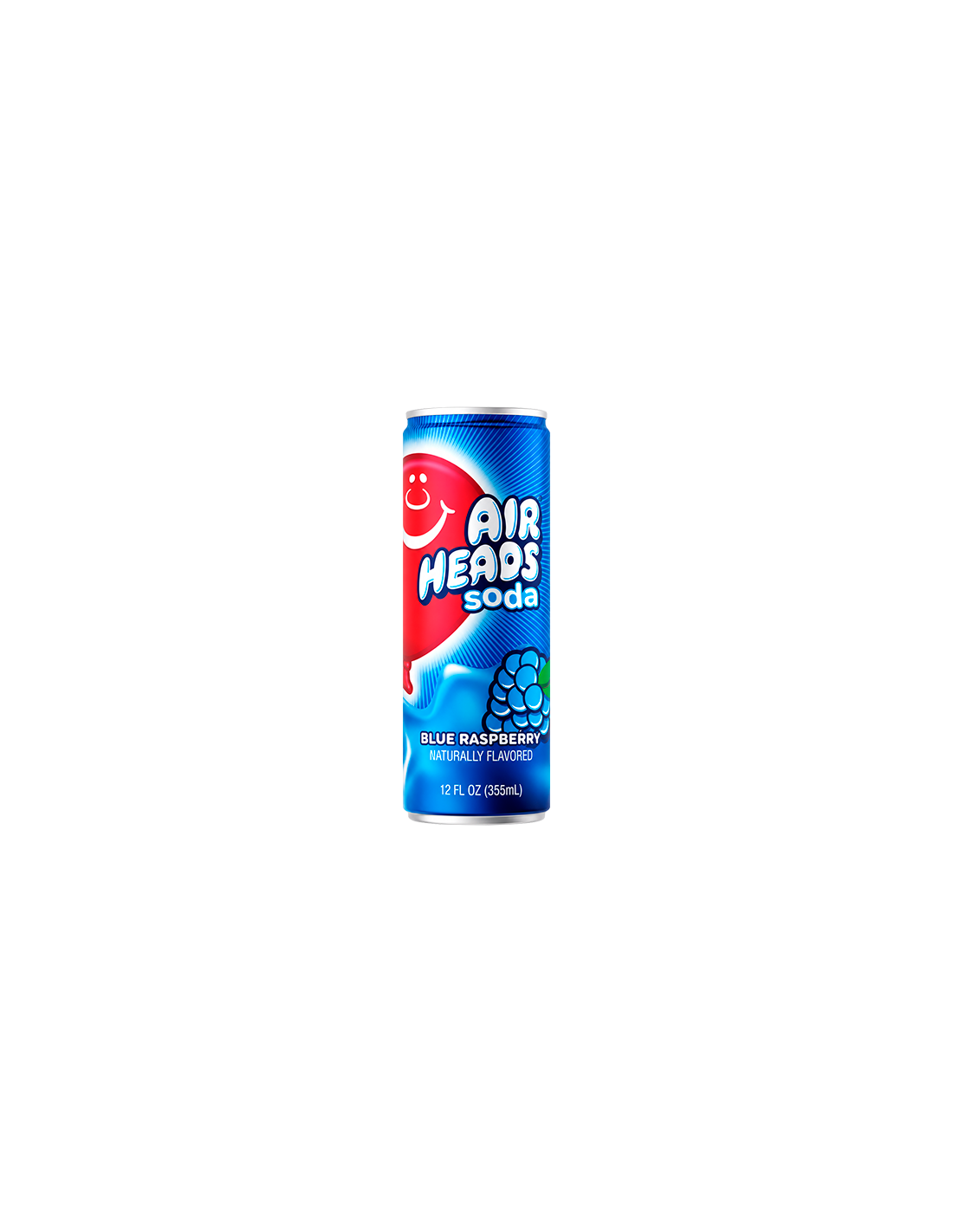 Airheads Soda Blue Raspberry 355 ml | Distribucion Mayorista