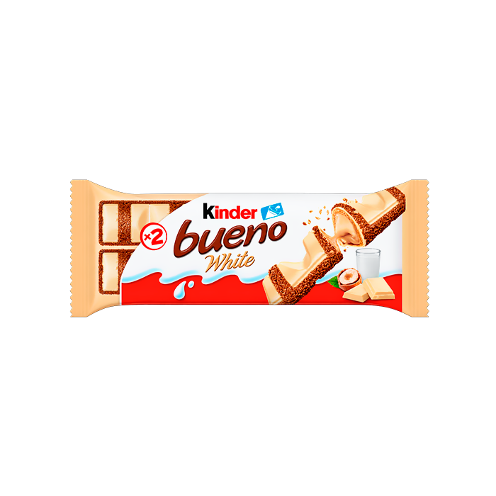 Kinder Bueno Blanco 39 g T10 | Distribucion Mayorista