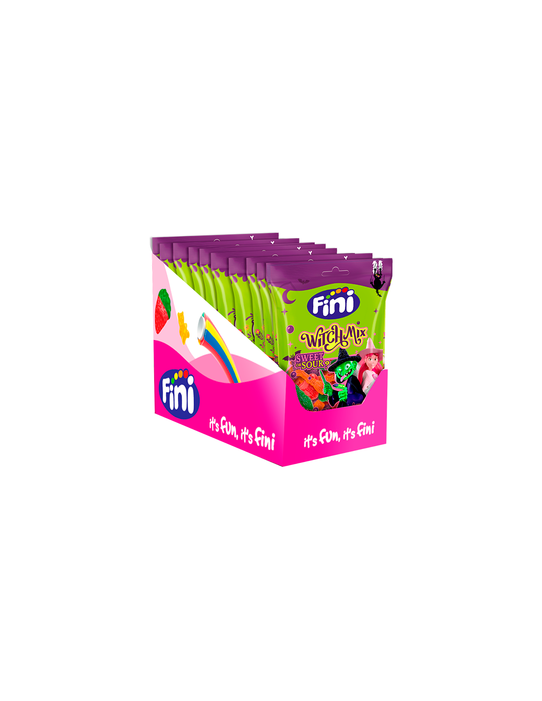 Witch Mix Sweet or Sour 90g Fini | Distribución Mayorista