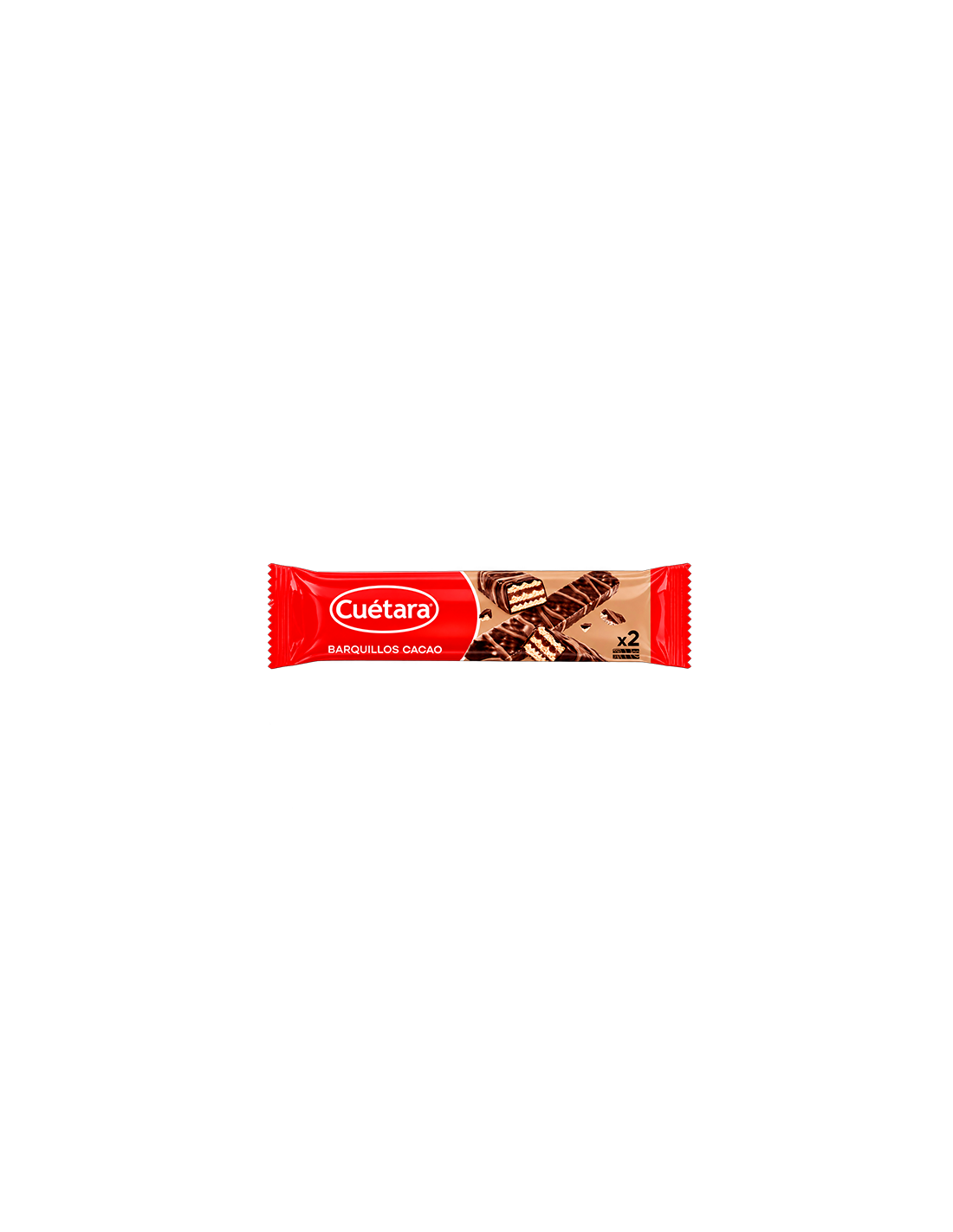 Barquillos Cacao Cuétara 2 barritas 21 g | Distribución Mayorista