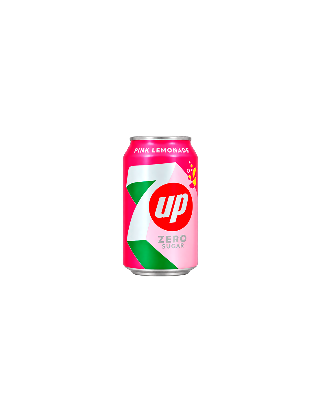 7UP Pink Lemonade Zero Sugar 330 ml | Distribucion Mayorista