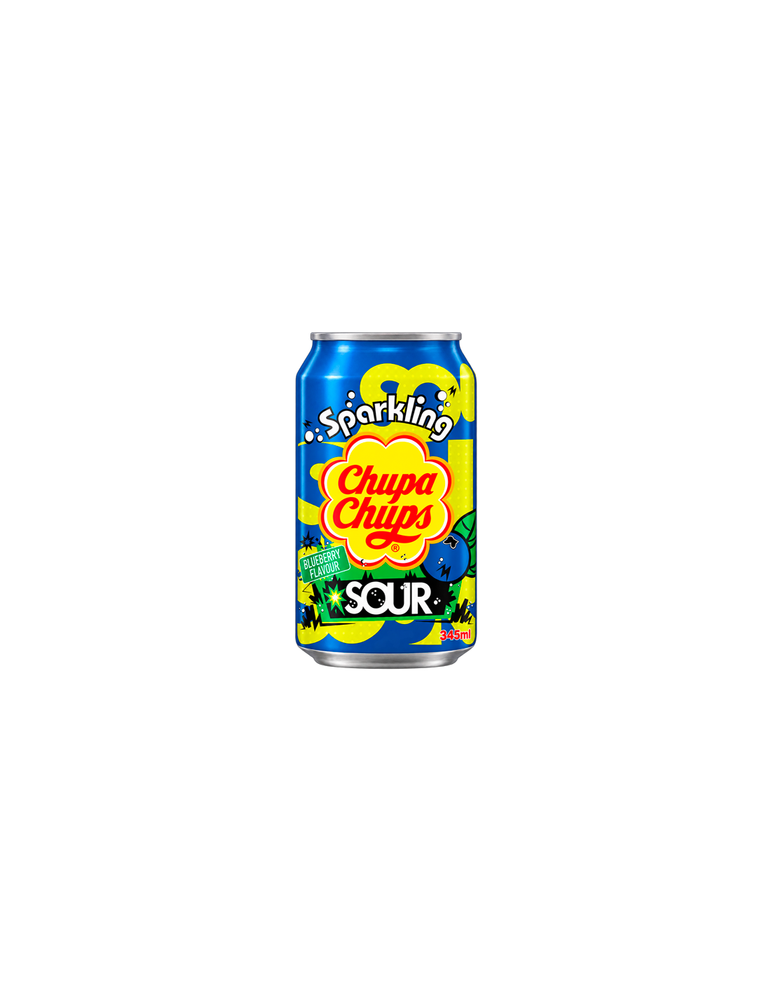 Refresco Chupa Chups Sour Blueberry 345 ml Chupa Chups | Distribución Mayorista