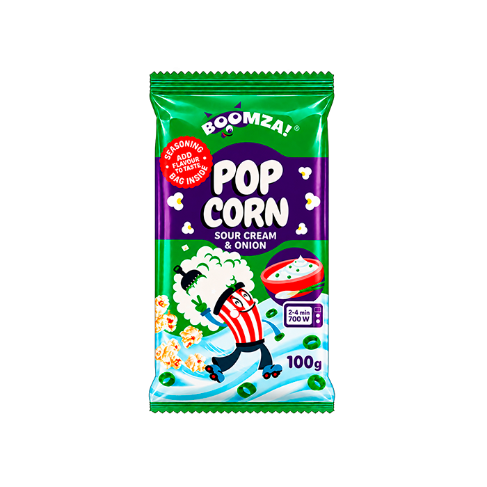 Boomza Crema Agria y Cebolla 100g - Distribución Mayorista