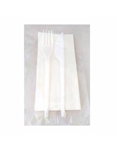 Fork, Knife & Napkin Pouch - Vending Sticks and Cutlery