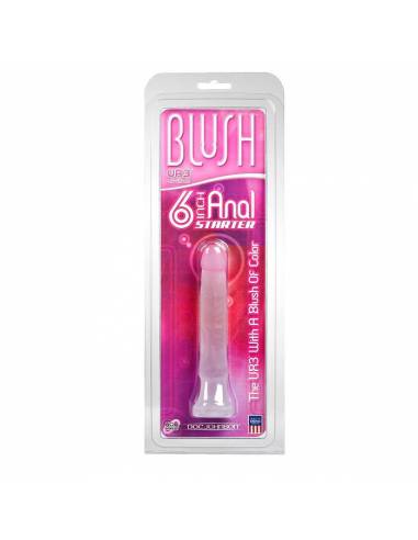 Estimulador Anal Blush 6 Inch Transparente - Juguetes anales y Plugs