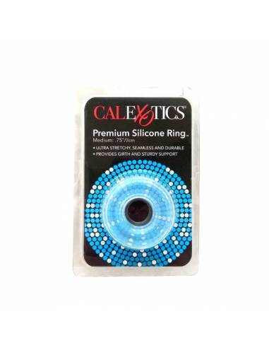 Premium Transparent Silicone Ring MEDIUM BLUE - Peasure Rings