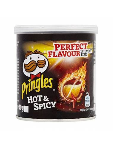 Pringles Hot & Spicy 40g - Patatas fritas