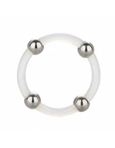 Silicone Ring with Pleasure Pearls Large - Pleasure Rings