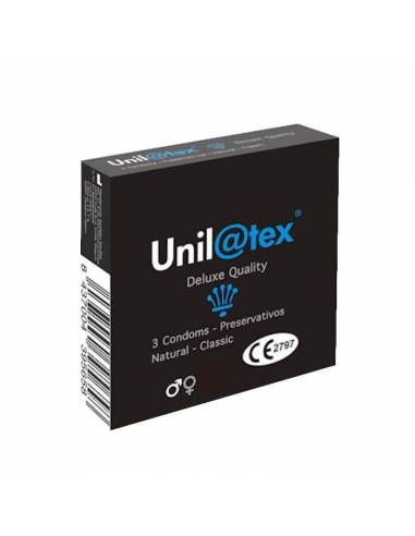 Unil@tex Natural Condoms 3 uts. - Condoms