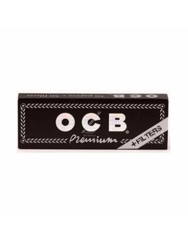 OCB Premium 1.1/4 + Filters - Cigarette Paper 1. 1/4