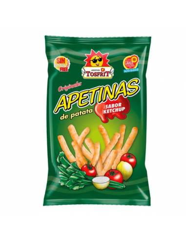 Apetinas Ketchup 25g Tosfrit - Snacks extrudidos
