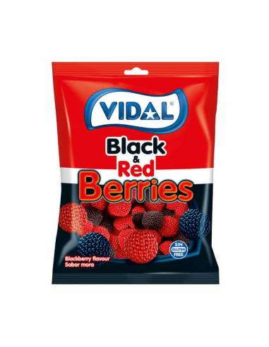 Moras Black & Red 90g Vidal - Gominolas