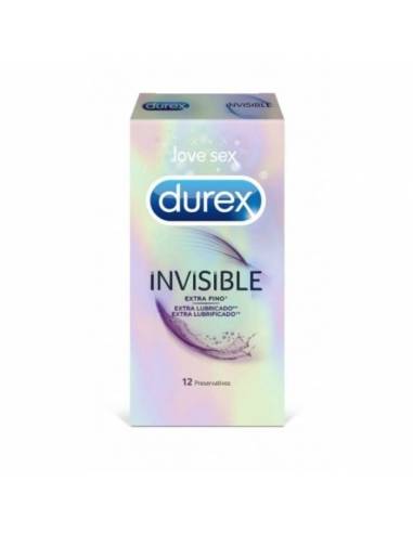 Durex Invisible Extra Fino Lubricado 12 uds. - Preservativos