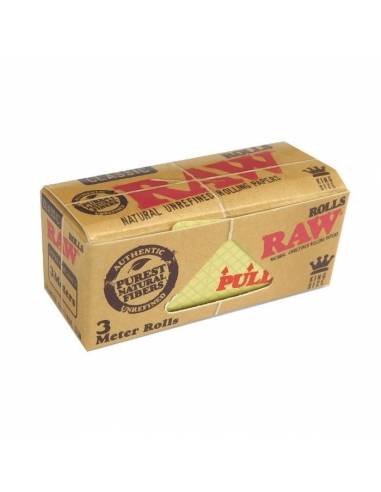 Rouleaux Raw 3m - Rouleau de papier pour cigarettes