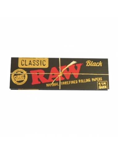 Papier Raw Classic Slim Noir - Papier fumeur King Size Slim