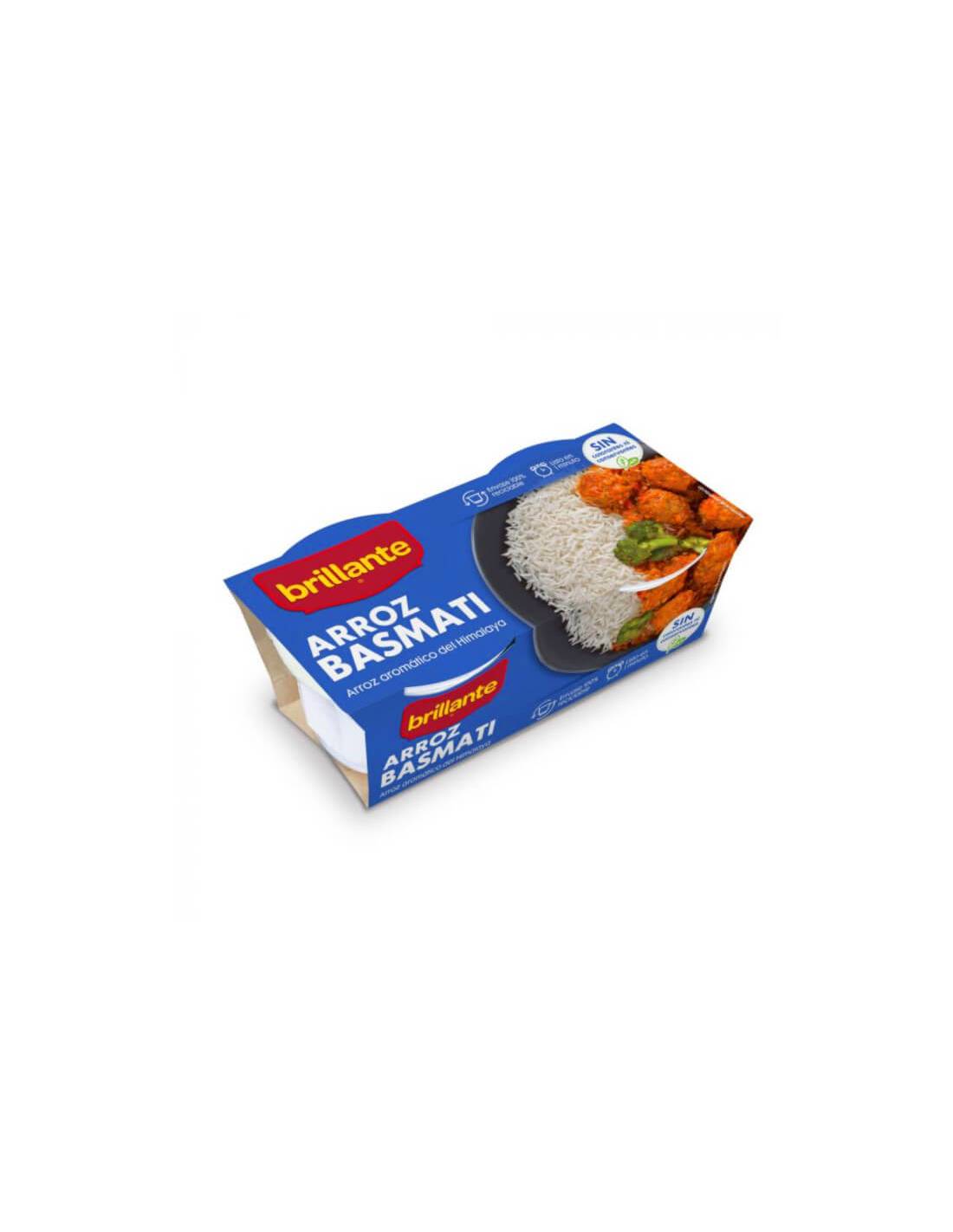 Vasitos Arroz Basmati 2x125g Brillante Distribución Mayorista