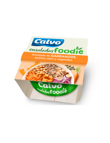 Ensalada Foodie de Garbanzos Calvo 190g - Platos Preparados