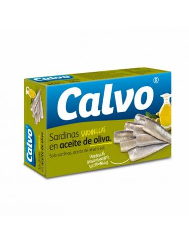 Sardinillas en Aceite Oliva Calvo 85g - Conservas