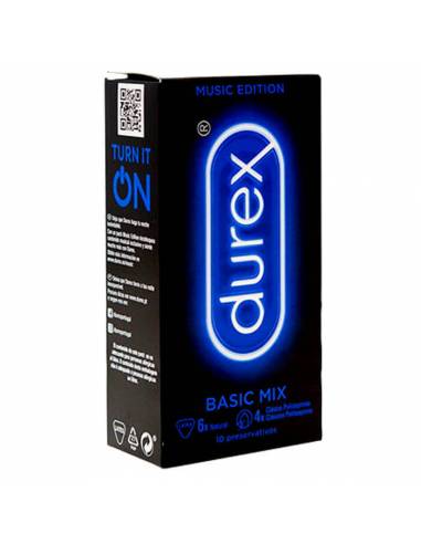 Durex Music Edition Preservativos Basic 10 uds - Parafarmacia