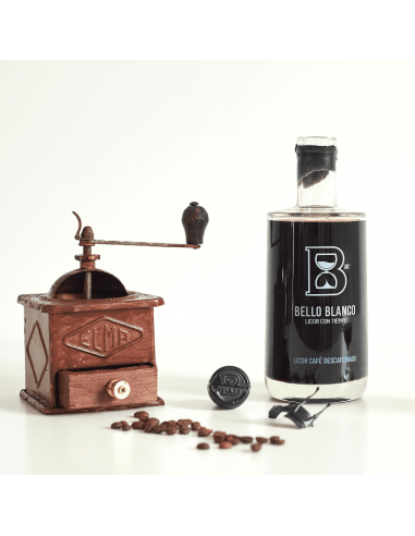 Decaffeinated Coffee Liqueur with Tiempo Bello Blanco 700ml - Productos Vending