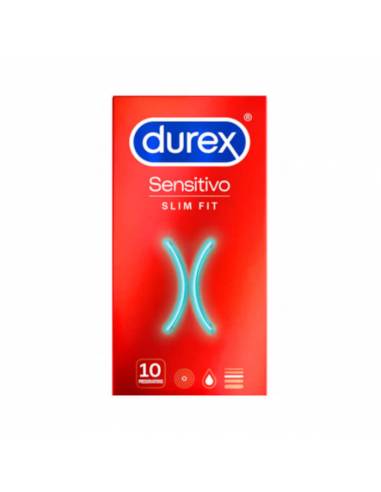Durex Sensitive Slim Fit 10 pcs - Préservatifs