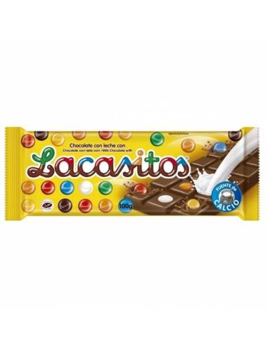 Chocolate Bar with Lacasitos 100g - Tabletas Chocolate